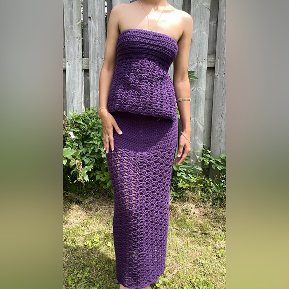 Handmade Crochet Coord Set - Picture 1 of 4